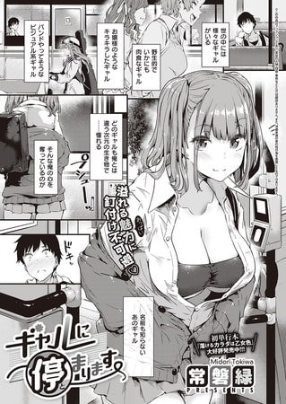 ギャルに停まりますの表紙画像｜常磐緑