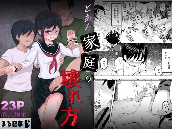 とある家庭の壊れ方の表紙画像｜まる巳亭