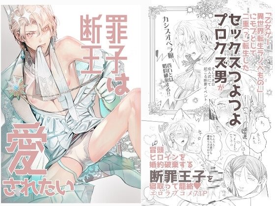 断罪王子は愛されたいの表紙画像｜エロトピア