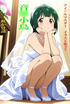 虹かけ誌  アイ◯ルマスター イラスト集37  音無小鳥の表紙画像｜九情承太郎商店