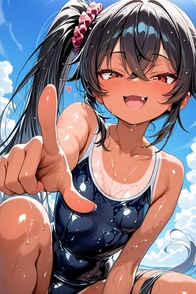 イラスト集 水着その3の表紙画像｜AIイラスト袋
