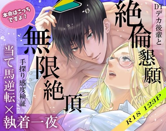 当て馬逆転×執着一夜の表紙画像｜こつこつ