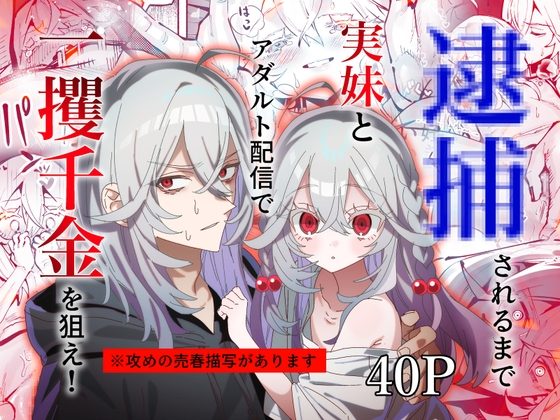 逮捕されるまで実妹とアダルト配信で一攫千金を狙え!の表紙画像｜マザシ