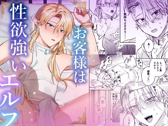 お客様は性欲強いエルフの表紙画像｜もちもち屋