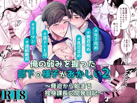 俺の弱みを握った部下の様子がおかしい2～脅迫から始まる独身課長の開発日記～の表紙画像｜あまいおやつ