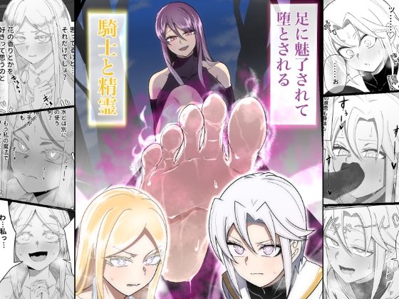 足に魅了されて堕とされる騎士と精霊のお話の表紙画像｜星見窓