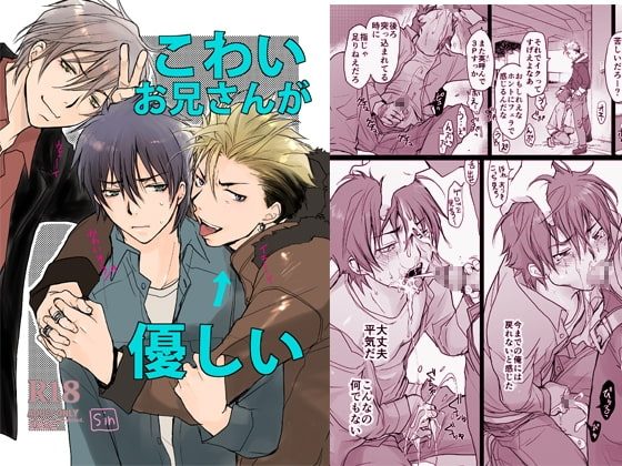 こわいお兄さんが優しいの表紙画像｜sin