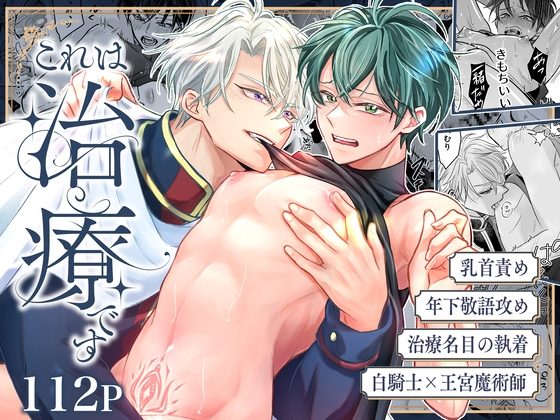 これは治療です ～嫌われてるはずの白騎士に、治療と称して抱かれています～の表紙画像｜こもれびの庭