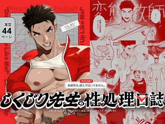 しくじり先生の性処理日誌の表紙画像｜うしるい